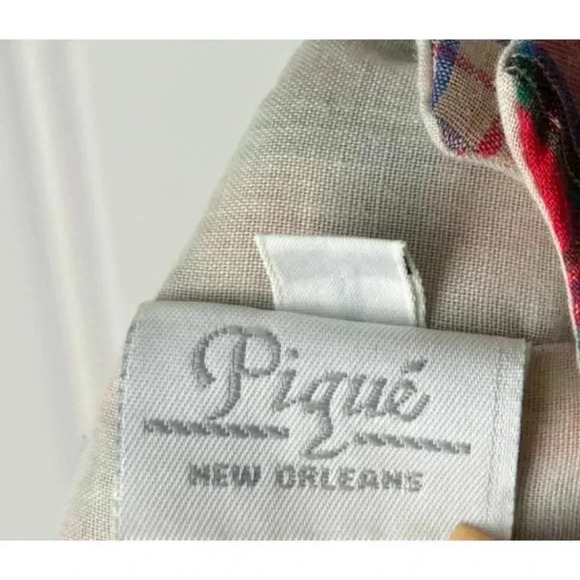 Pique Red Plaid Christmas romper Button snap Gingham 1 year / 12M Tartan Holiday - Picture 8 of 10